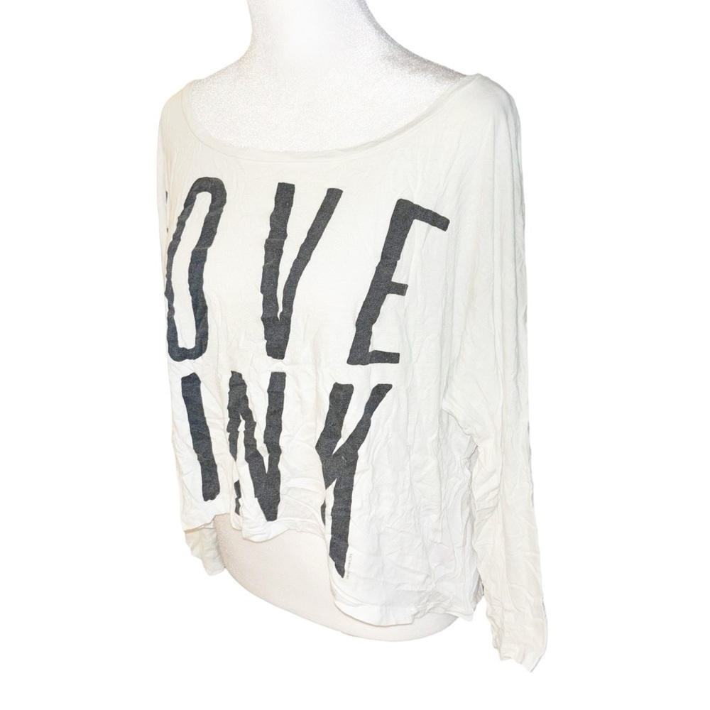 VS PINK 3/4 sleeve crop top - Picture 3 of 4